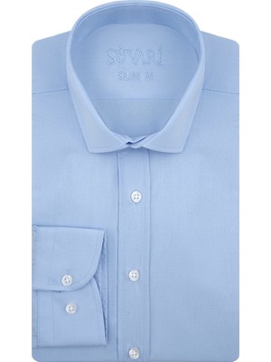 Süvari Gömlek, S, Mavi