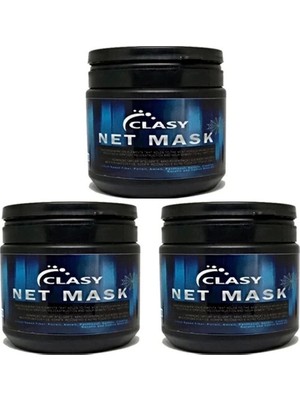 Clasy Net Mask Saç Bakım Maskesi 450  ml  Hair Care Mask 3Adet