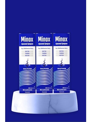 Minox Lipozomal Şampuan 300ML x 3 Adet