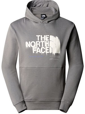 The North Face M Graphic Hoodie 3 Erkek Günlük Sweatshirt NF0A87ET0UZ1 Gri
