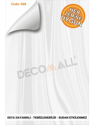 Code 68 Suya Dayanıklı Mutfak Banyo Zemin Mermer Mobilya Fayans Folyo Kaplama (Laminasyonlu)