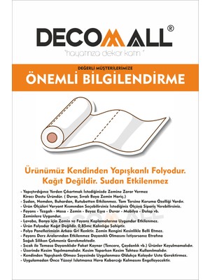 Code 83 Suya Dayanıklı Mutfak Banyo Zemin Mermer Mobilya Fayans  Folyo Kaplama (Laminasyonlu)