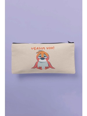 Renkli ve Şık Baskılı Bez Makyaj ve Kalem Çantası, Cüzdan Alternatifleri