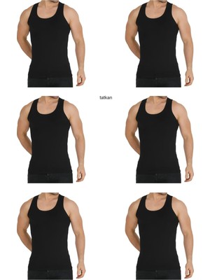 6'lı Tatkan Yazlık Modal Kumaş Ince  Erkek Atlet