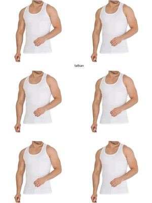 6'lı Tatkan Yazlık Modal Kumaş Ince  Erkek Atlet