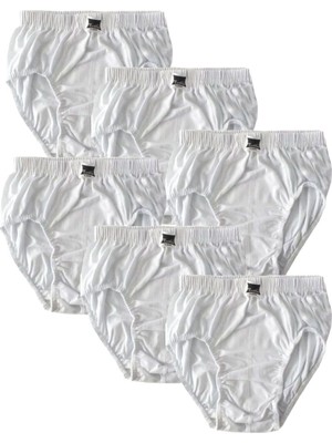 Tutku Erkek Çocuk Beyaz Pamuklu Külot 6 Adet Nefes Alabilir Kumaş Özelliğiyle