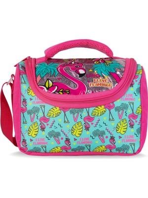 Wia Flamingo Kız Çocuk Termoslu Beslenme Çantası