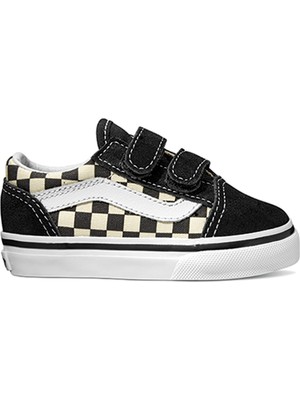 Vans Yürüyüş Ayakkabısı Siyah Erkek Düz Taban Tekstil Malzeme ile Günlük Kullanıma Uygun VN0A38JNP0S1