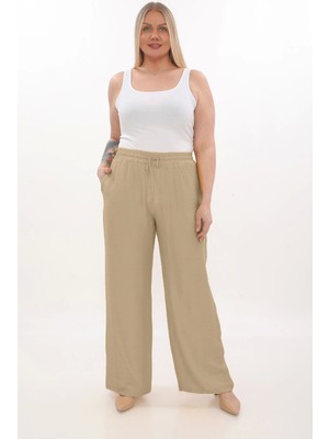 Viscose Büyük Beden Pantalon