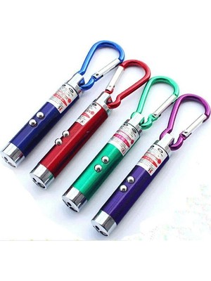 Bigem Kedi Oymatmak Için Lazer Mini Lazer Anahtarlık Lazer Işık Kırmızı Noktalı Lazer