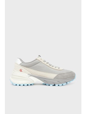 Calvin Klein Süet Detaylı Logolu Sneaker Ayakkabı YW0YW018520IP Bayan Ayakkabı YW0YW01852 0ıp