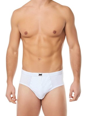 Tutku Erkek Pamuklu Penye Boxer 6'lı Paket Beyaz Renk Desensiz 2XL - 3XL Beden