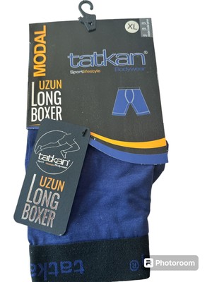 Erkek Modal Kumaş- Uzun (Long) Boxershort (5'li Paket)