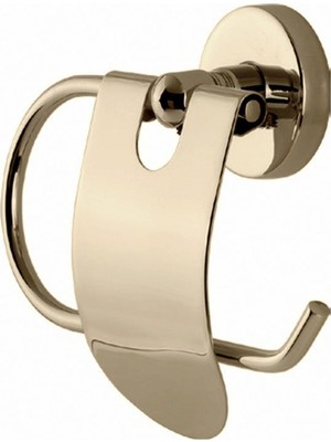 Çelik Banyo Karaca Serisi Paslanmaz Pirinç Tuvalet Kağıtlık Altın Gold