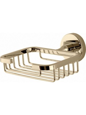 Karaca Serisi Paslanmaz Pirinç Montajlı Tel Sabunluk