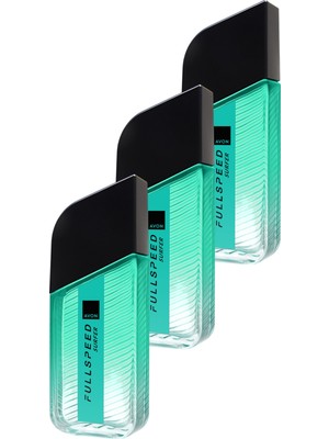 Avon Full Speed Surfer Erkek Parfüm Edt 100ML Üçlü Paket