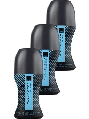 Avon Full Speed Sky Jump Erkek Roll-On 50ML Üçlü Paket