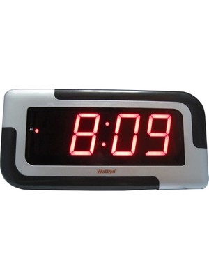 Çok Renkli LCD Masa ve Duvar Saati WT-101, Şık ve Fonksiyonel Tasarım