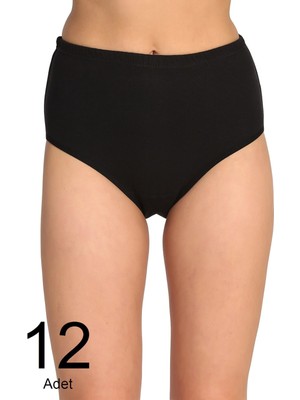 Kadın Karışık Renk 12'li Paket  Ribana Bato Külot ELF568T0922CCM12
