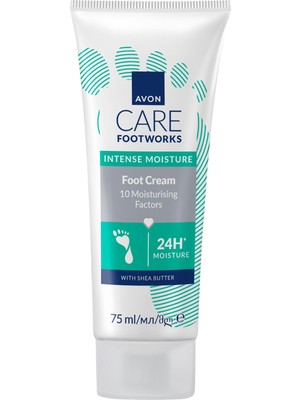 Avon Footworks Yoğun Nemlendirici Ayak Kremi 75ML