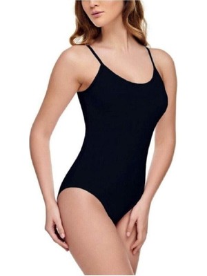 Kadın Beyaz Ip Askılı Çıtçıtlı Body 6'lı