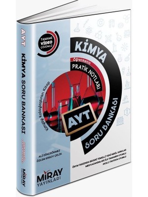 Miray Yayınları  AYT Kimya Soru Bankası