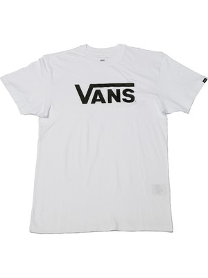 Vans Erkek Beyaz T-Shirt Şık Tasarım ve Rahat Kesim ile Yazlık Moda İçin İdeal