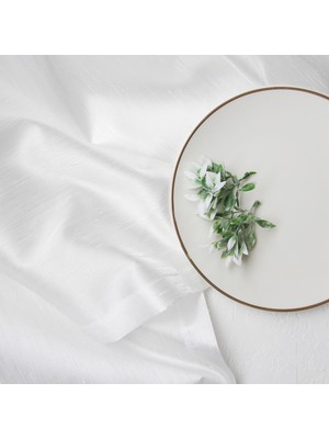 Kırık Beyaz Dertsiz Osmanlı Ipeği Masa Örtüsü   100X100 cm