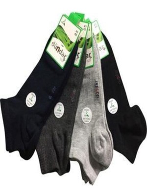 Dündar 12'li Dikişsiz Bambu Erkek Patik Çorap