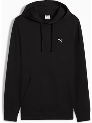 Puma Essentials Elevated Erkek Siyah Kapüşonlu Sweatshirt