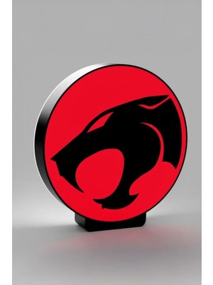 Renkli Thundercats Temalı Şık Gece Lambası, Çocuklar Için Ideal Aydınlatma Seçeneği