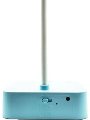 Şarjlı, Dokunmatik Sıcak Işık, Esnek Boyunlu Minimalist Lamba Mavi