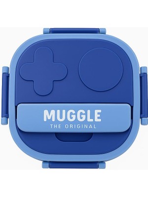 Muggle 500 ml Paslanmaz Çelik Yemek Kabı 3 Bölmeli Beslenme Kabı Lunch Box Yemek Termosu Sefer Tası