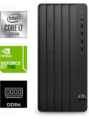Hp Pro Tower 290 G9 I7-12700K 9M938AT-526 64GB 4tb Quadro Nvidia GT730 Windows 11 Pro Masaüstü Bilgisayar