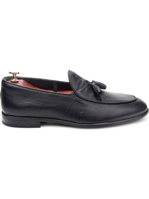 Pisagor PS-33160 Erkek Hakiki Deri Püsküllü Günlük Ayakkabı