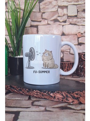 Kedi Komik Esprili Kedisever Kedi Sahibi Eğlenceli Hediyelik Baskılı Çay Kahve Sunum Kupa Bardak