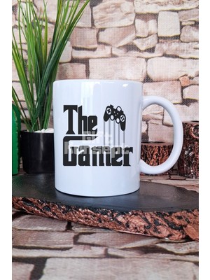 The Gamer Klasik Baskılı Oyuncu Hediyelik Baskılı Çay Kahve Sunum Kupa Bardak