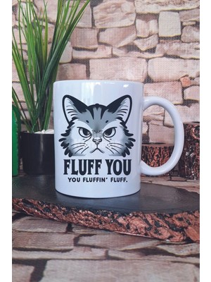 Kedi Komik Alaycı Esprili Kedisever Kedi Sahibi Kinayeli Hediye Baskılı Kupa Bardak