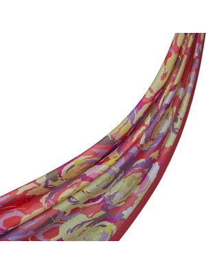 Ipekevi Duygusal Çiçekler Tensel Şal 02892 Nar Çiçeği