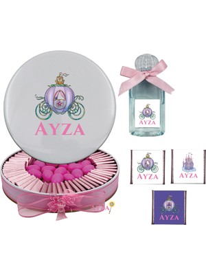 Ayza İsme Özel Baskılı Bebek Çikolatası - Masal Temalı