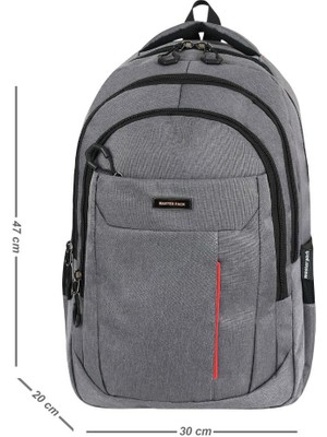 Unisex Okul Sırt Çantası Lise-Ortaokul Sırt Çantası 47*30 cm Kalın Su Itici Kumaş