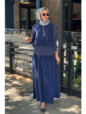 Miss Dalida Etek T25Y-2003 Mavi