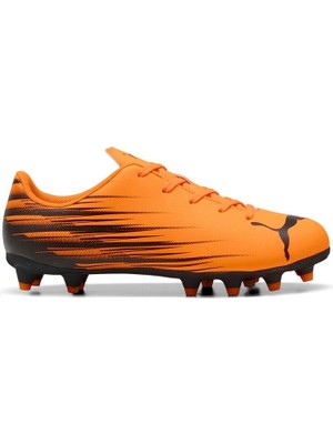 Puma 108496-04 Attacanto II FG/AG Jr Çocuk Futbol Ayakkabısı Turuncu Sentetik Malzeme ile Konforlu Tasarım