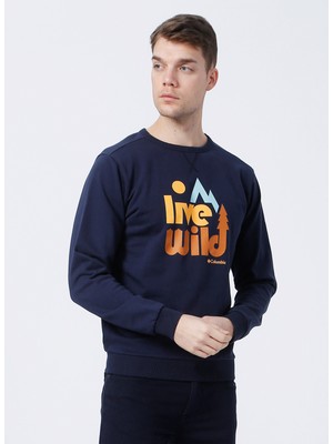 Columbia Live Wild Crew Erkek Sweatshirt CS0200-472