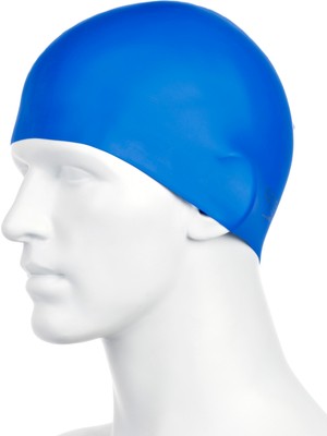 Speedo Silc Moud Cap Au Blue Unisex Mavi Yüzücü Bonesi