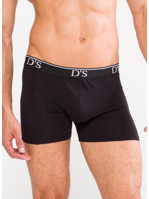 D'S Damat Trendy Sport 2'li Boxer Siyah