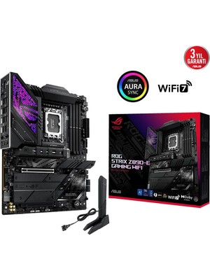 ASUS ROG STRIX Z890-E GAMING WIFI DDR5 7XM2 USB3.2 RGB LAN ATX
