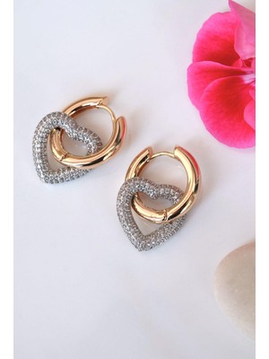 Sacce Scarves & Accessories Kalp Küpe