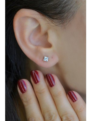 Sacce Scarves & Accessories Baget Tektaş Küpe 5 mm