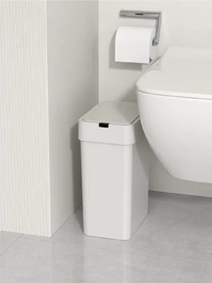 Surface Home 9 Lt Hareket Sensörlü Slim Sessiz Kapatma Çok Amaçlı Çöp Kutusu 2 Adet(Kalem)Pil ile Çalışmaktadır